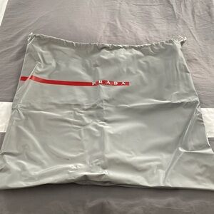 Prada drawstring shoe bag
